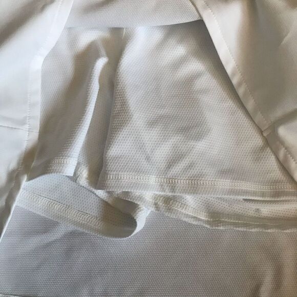 Greg Norman golf white skort skirt shorts SZ L tennis pickleball athletic New - Picture 5 of 5